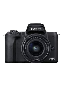 EOS M50 Mark II Mirrorless Digital Camera With 15-45mm Lens Black